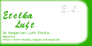 etelka luft business card